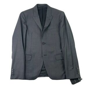 JOSEPH Charcoal Super 150s‎ Freddy Jacket Size Mens 38R NWT